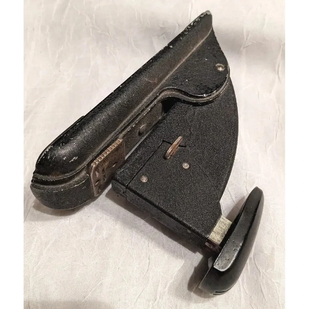 Stapler Art Deco Speed Office Supply Products Desk Accessory Black Old Retro Vtg